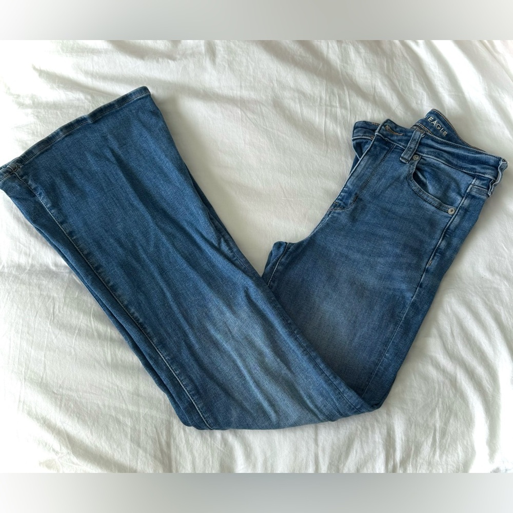 AE Next Level High-Waisted Flare Jeans